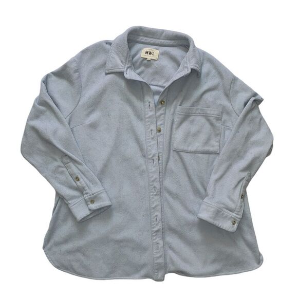 Madewell MWL Shacket Size 1X - Picture 2 of 3